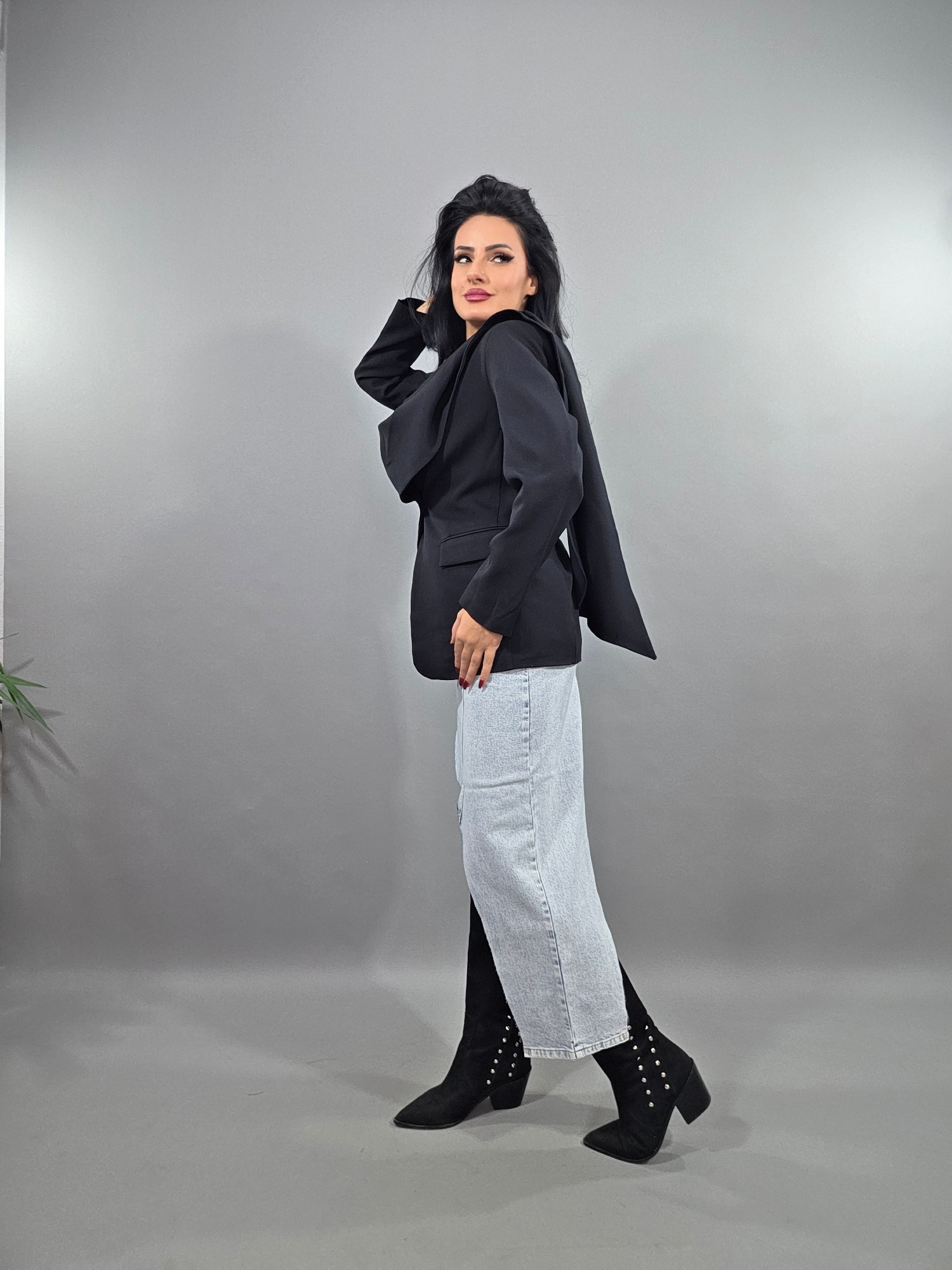 Şal yaka blazer ceket