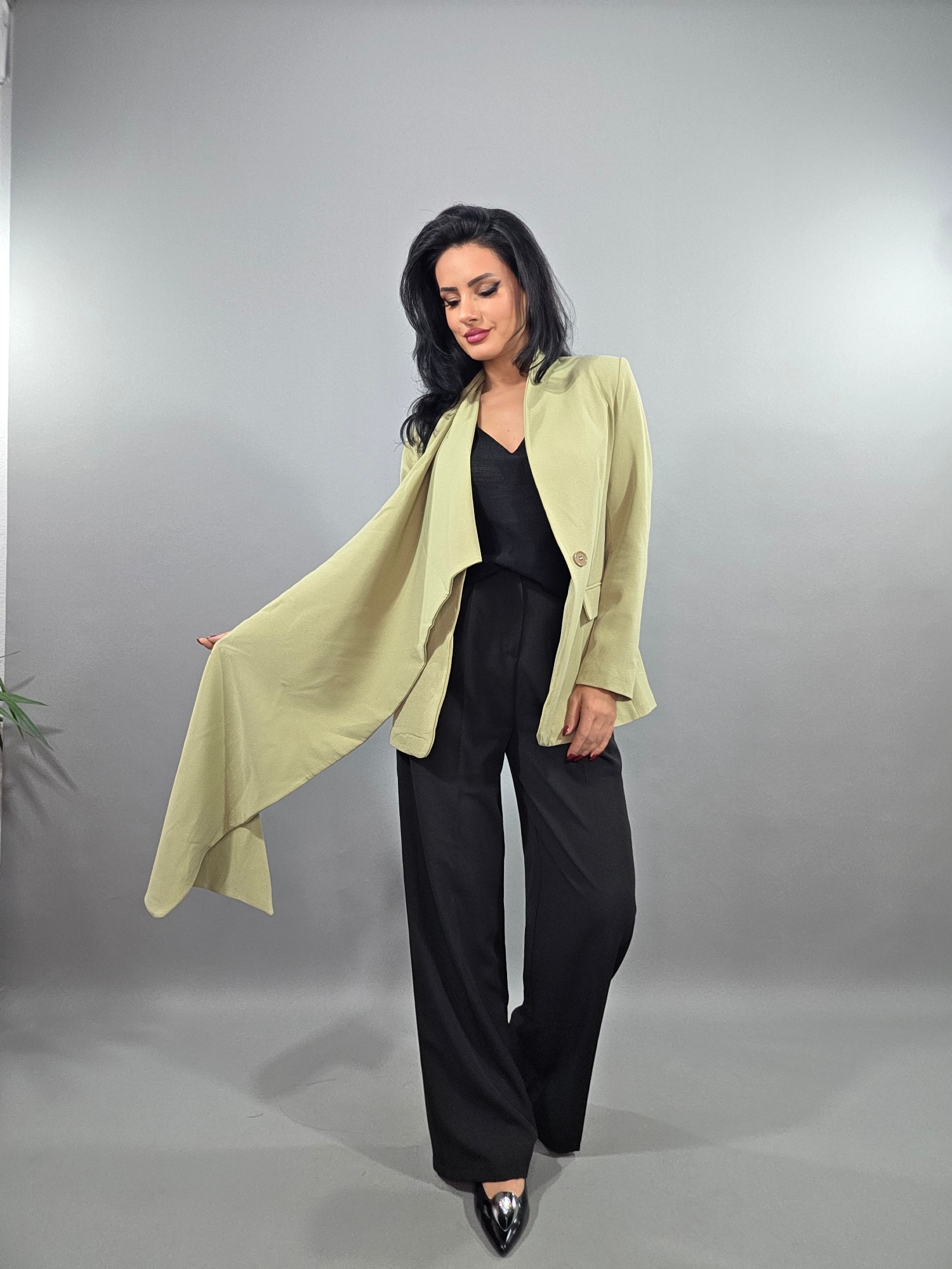 Şal yaka blazer ceket